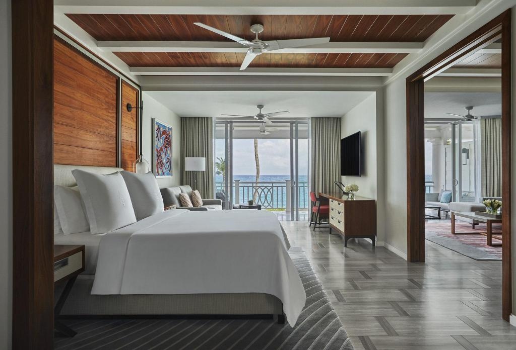 The Ocean Club A Four Seasons Resort Bahamas  Rooms  Ocean View Suite King Bed Guestroom 3
