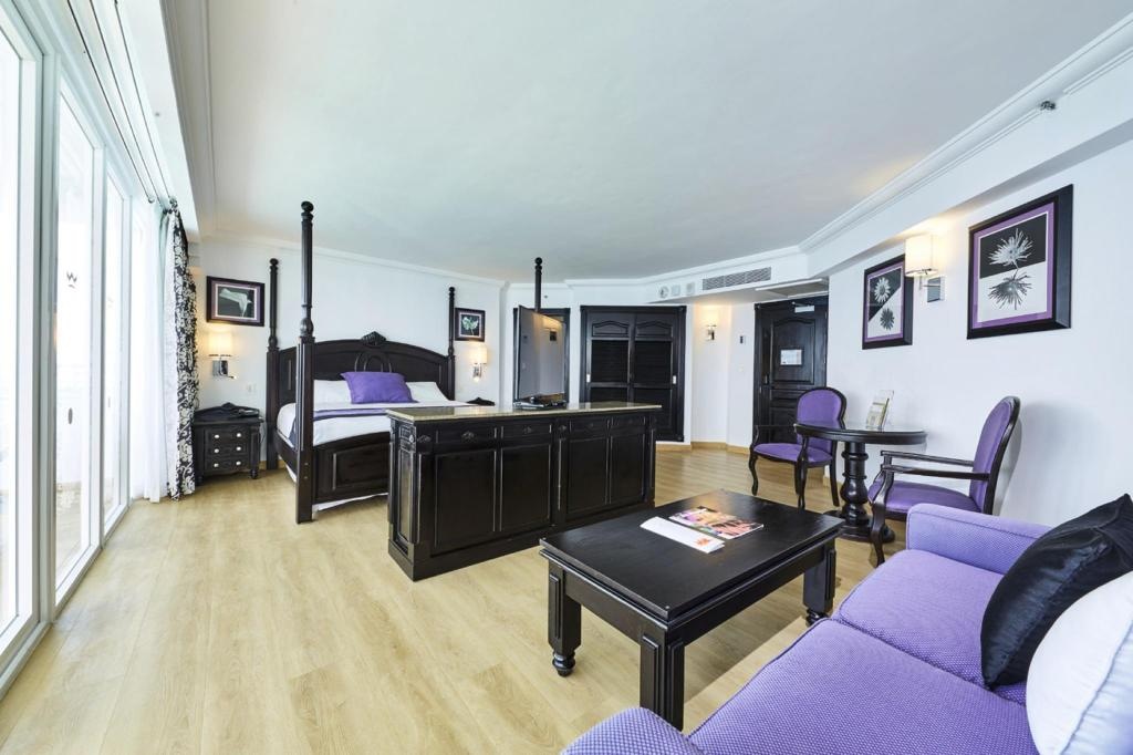 Riu Palace Paradise Island Adults Only All Inclusive  Rooms  Oceanfront Suite Room Plan 7
