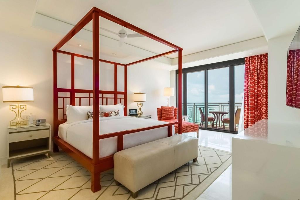 Grand Hyatt Baha Mar  Rooms  TwoBedroom Ocean View Residence Monaco With One King Bed In Each Room East Tower Suite Room 20