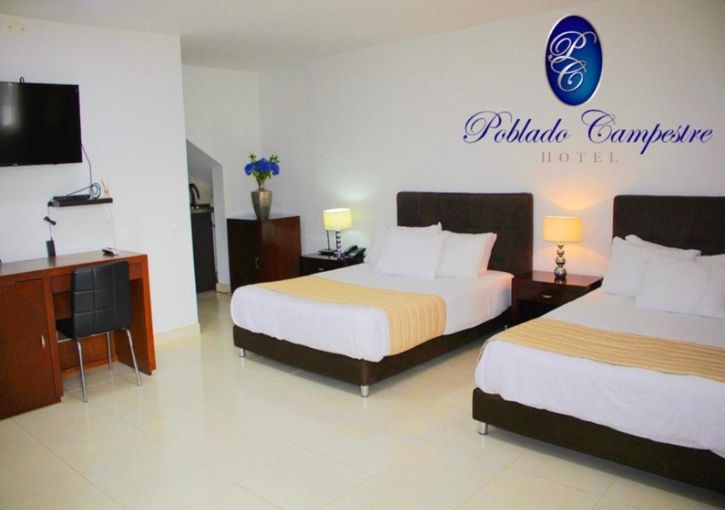 Hotel Poblado Campestre  Rooms  Family Room 2