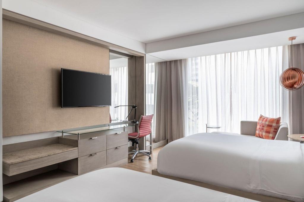 Medellin Marriott Hotel  Rooms  Concierge Level Deluxe Guest Room 2 Double 22