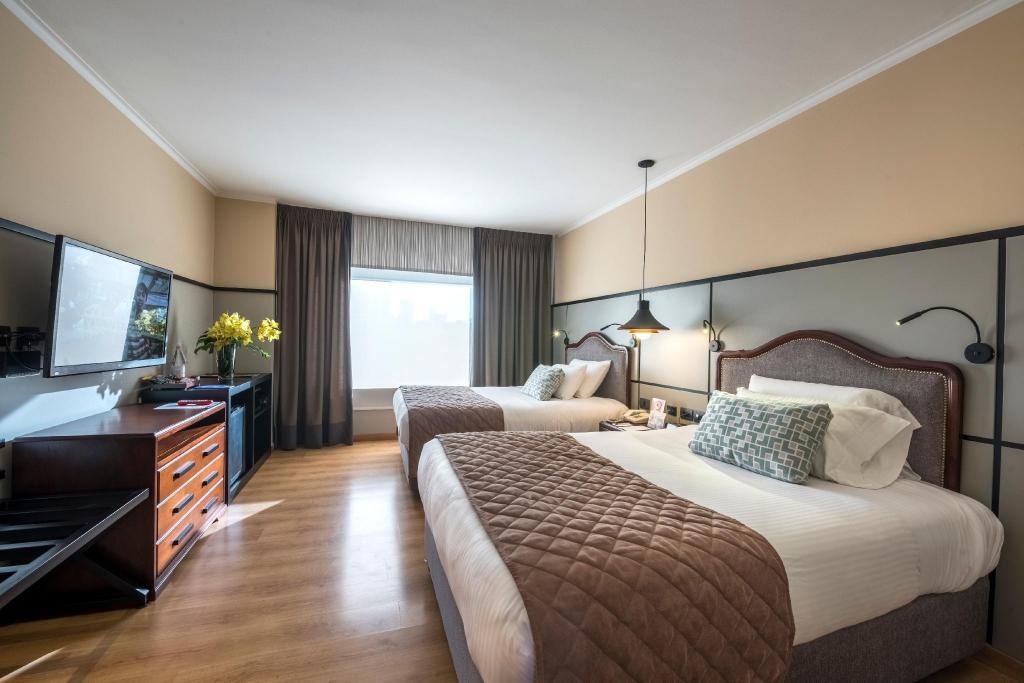 Hotel Poblado Plaza  Rooms  Superior 2 Queens Room Plan 1