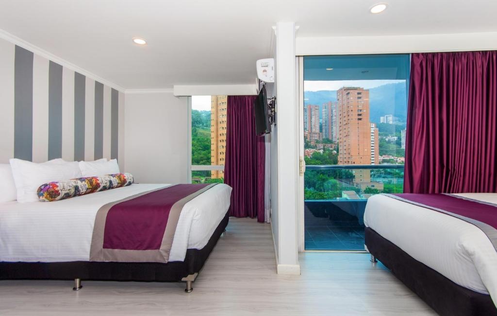 The Morgana Poblado Suites Hotel  Rooms  Deluxe Double Room With Extra Bed 2