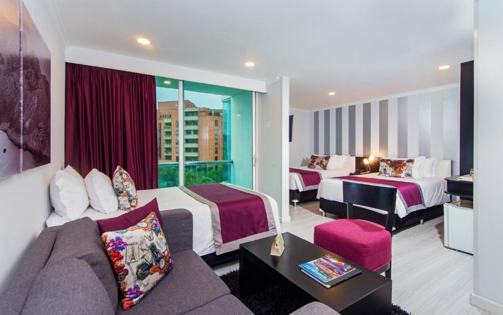 The Morgana Poblado Suites Hotel  Rooms  Premium Triple Suite 1