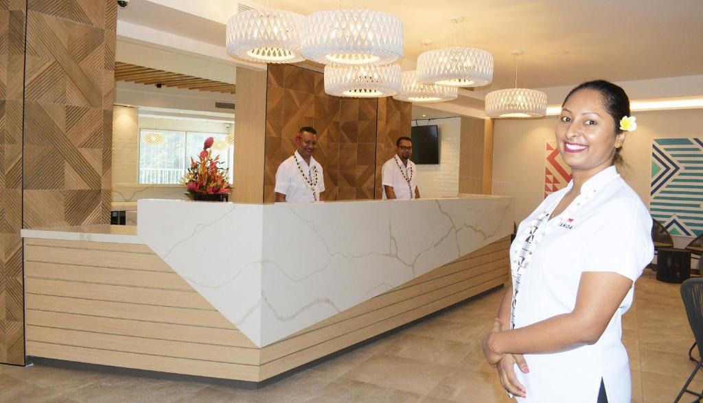 Tanoa Plaza Hotel  Property Views  Reception 4