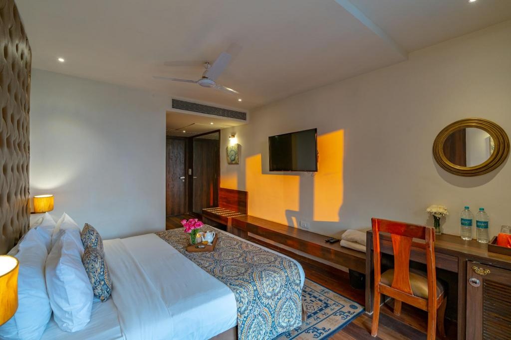 Riva Beach Resort  Rooms  Super Deluxe Pool View Room Plan 45