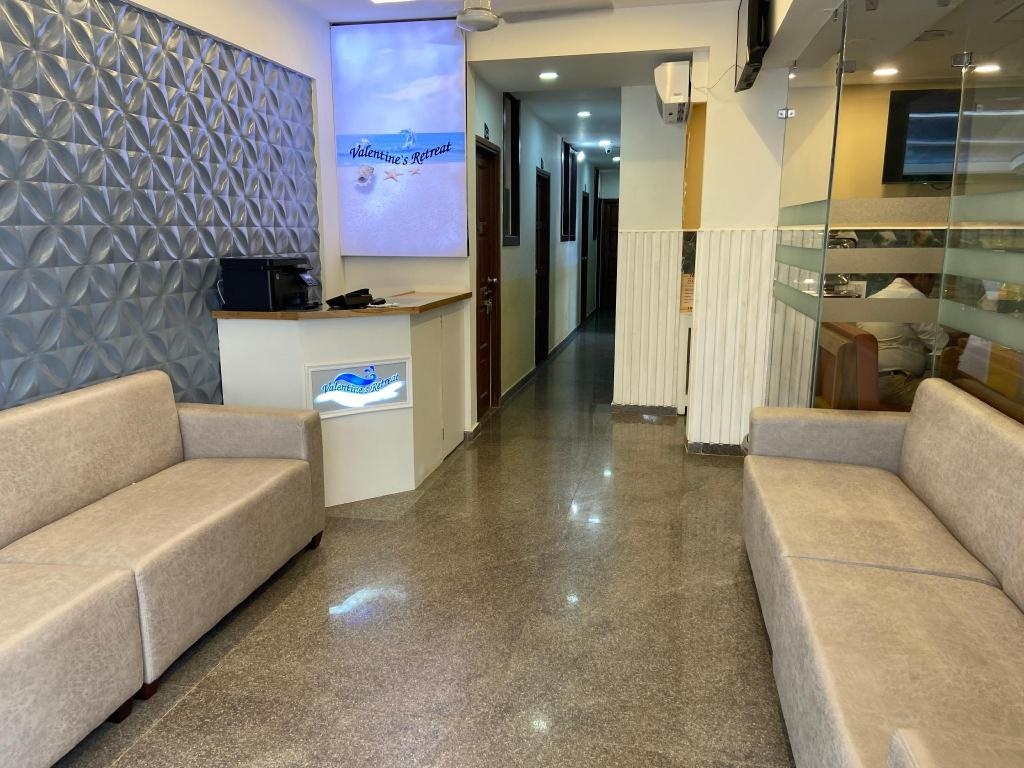 Valentines Retreat Near Candolim Beach  Property Views  Reception 9