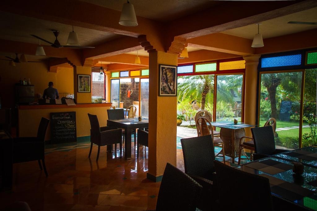 Papa Jolly Eco Resort Near Morjim  Property Views  Entrance 3