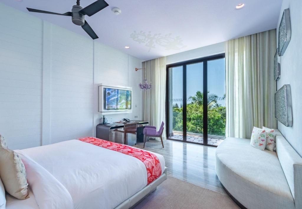 W Goa  Rooms  Wonderful Guest Room 1 King Balcony Room Plan 9