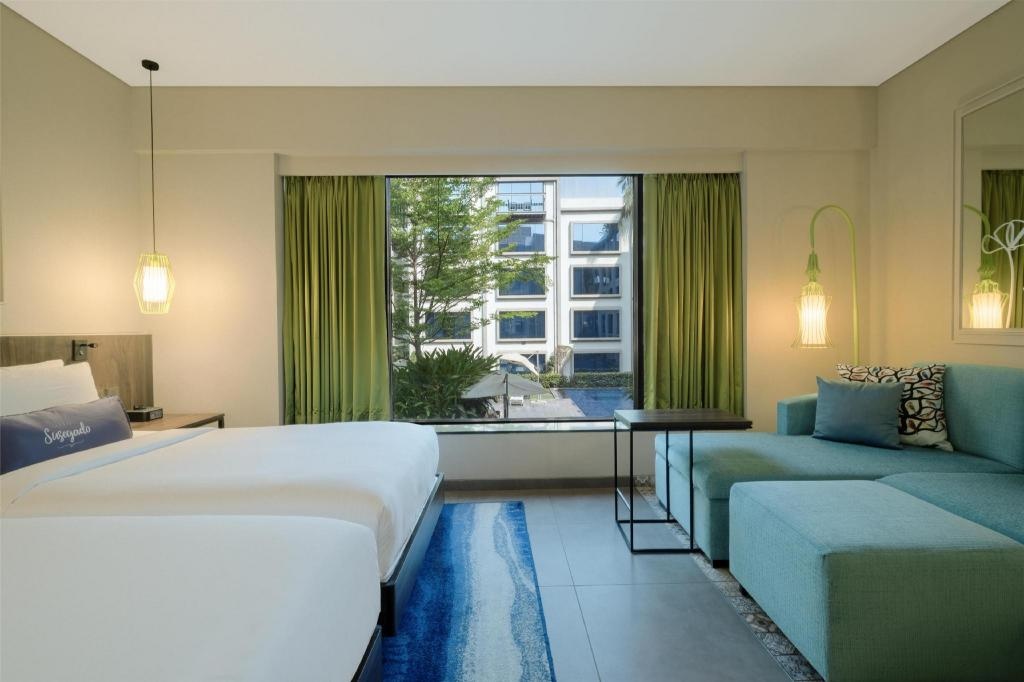 Hyatt Centric Candolim Goa  Rooms  2 Twin Pool View Guestroom 14