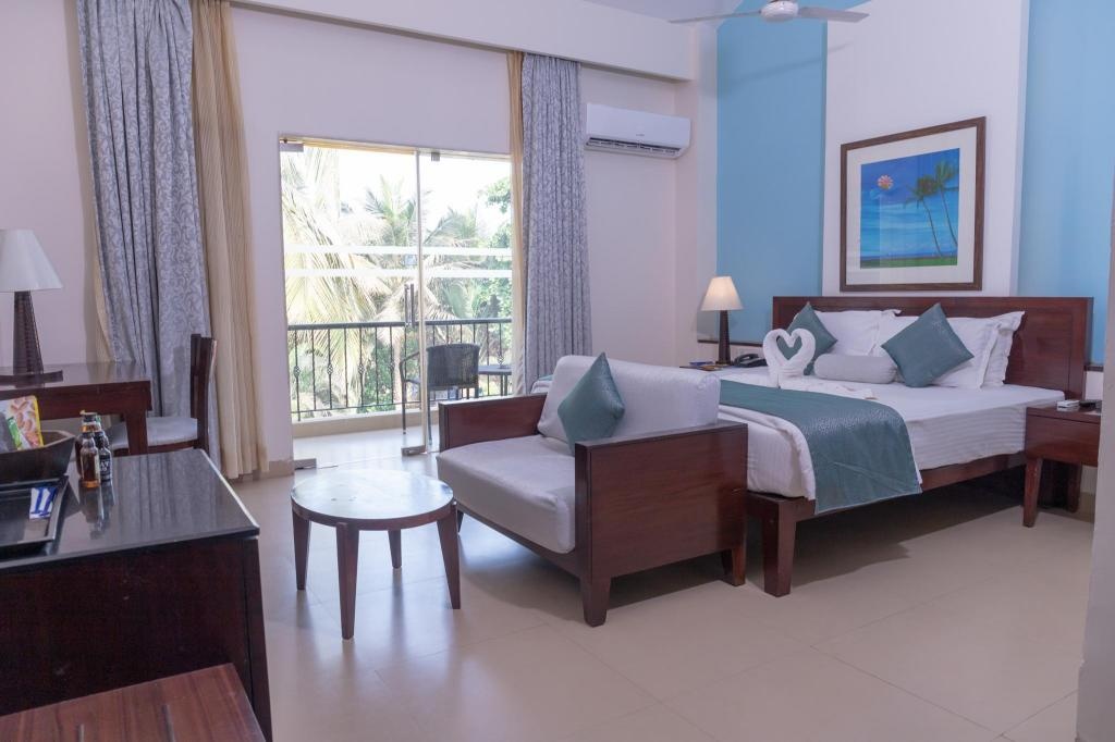 Kyriad Prestige Calangute Goa By OTHPL  Rooms  Deluxe Room With Balcony Room Plan 2