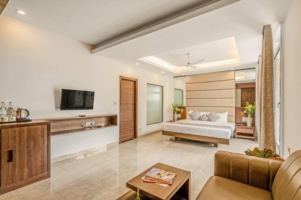 Calux Joia Do Mar Resort  Rooms  Premium Room Bed 4