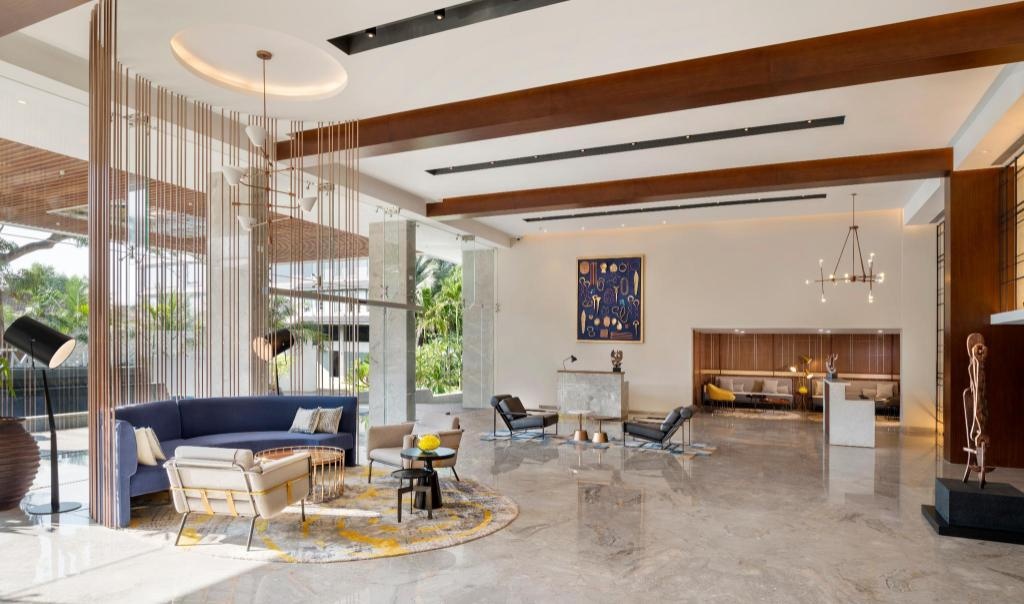 Le Méridien Goa Calangute  Property Views  Lobby 4