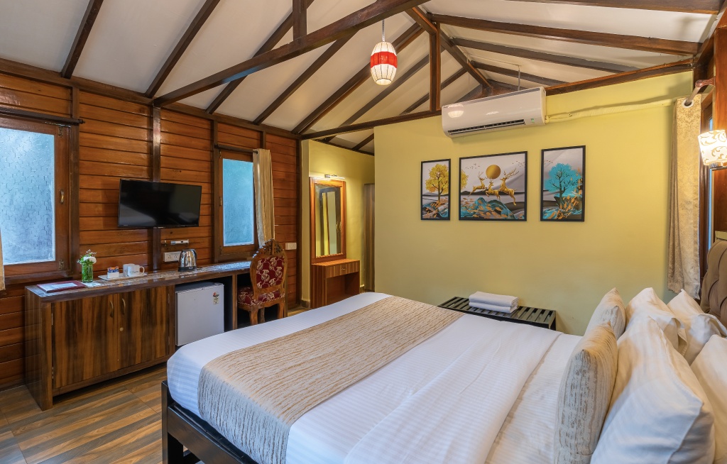 La Cabana Beach And Spa Resort  Rooms  Chalet Room Plan 1