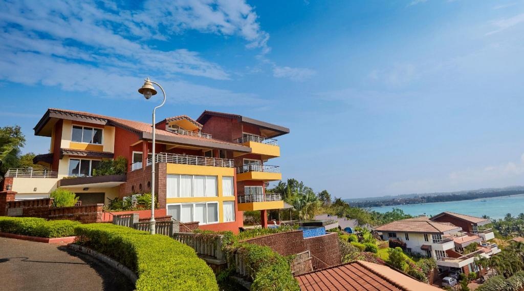 DOLPHIN HEIGHTS Sea View Pool Villa Candolim  Property Views  Exterior View 1