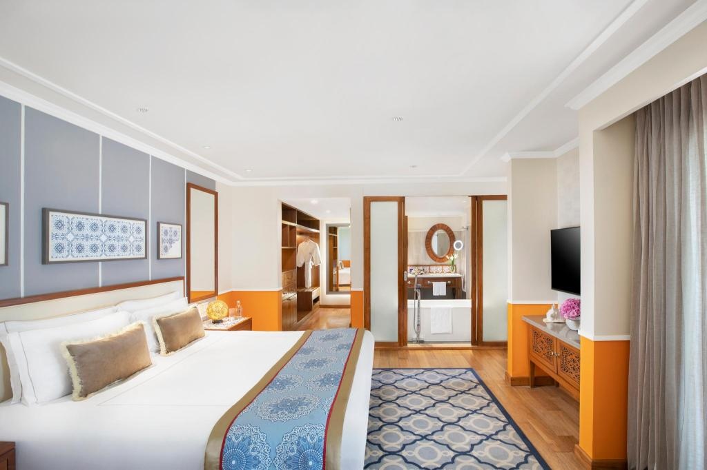 Taj Exotica Resort Spa Goa  Rooms  Executive Suite With Living Area Sea View Bedroom 28