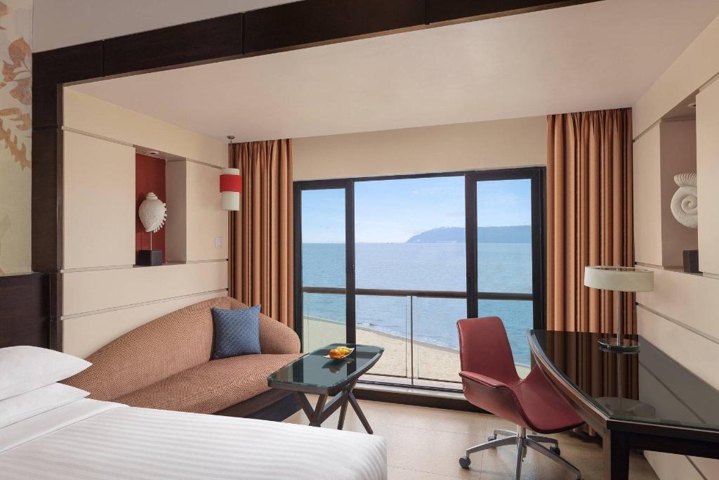 Goa Marriott Resort Spa  Rooms  Bay View Room Guest Room 1 King Bay View Guestroom 10