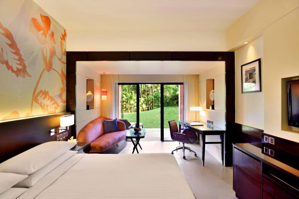 Goa Marriott Resort Spa  Rooms  Garden View Patio Guest Room 1 King Garden Access 3