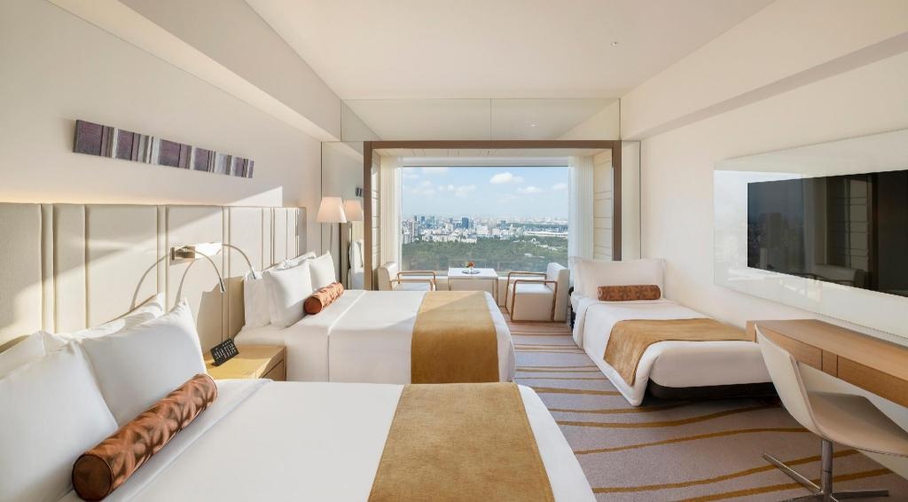 The Prince Gallery Tokyo Kioicho A Luxury Collection Hotel  Rooms  Premium Twin Room With Extra Bed Room Plan 11