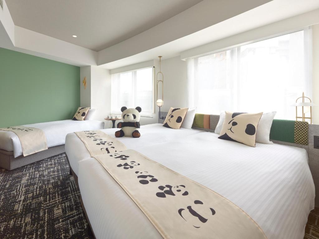 Mitsui Garden Hotel Ueno Tokyo  Rooms  Superior Panda Themed Twin Room With Sofa Bed Non Smoking Guestroom 12