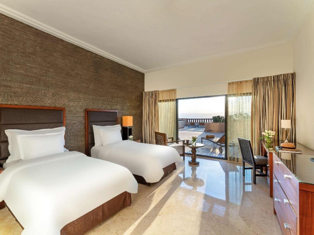 Movenpick Resort Spa Dead Sea  Rooms  Royal Villa Sea View 185 Sqm 6 Bedrooms 3 King 3 Twin Beds Private Swimming Pool Bed 4
