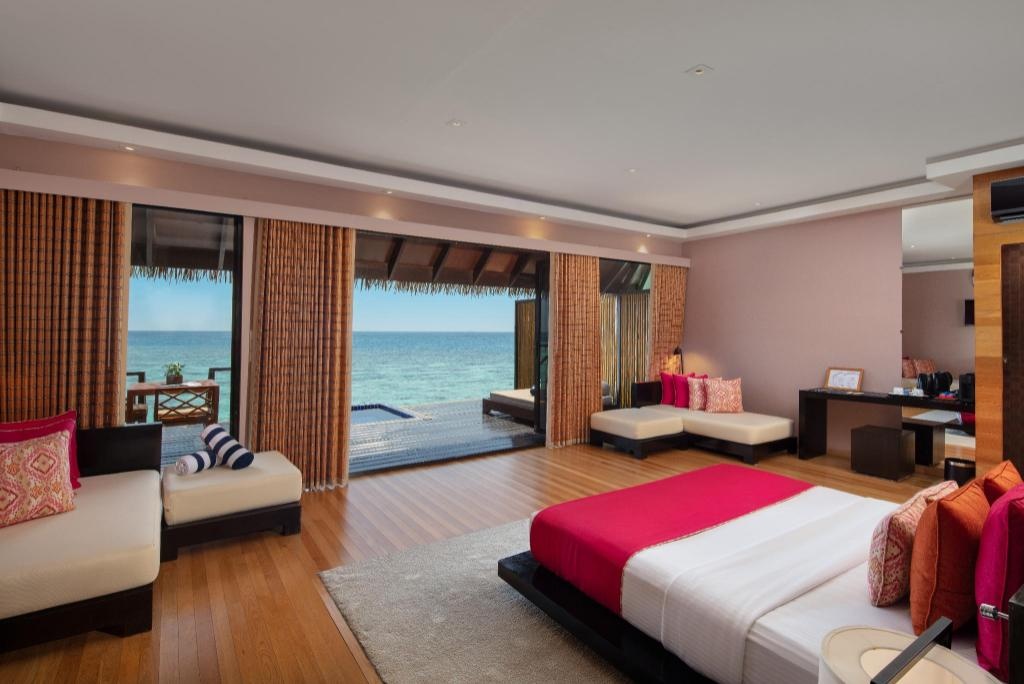 Adaaran Prestige Vadoo Adults Only Premium All Inclusive With Free Transfers  Rooms  Sunset Water Villa With Private Pool Jacuzzi Room Plan 4