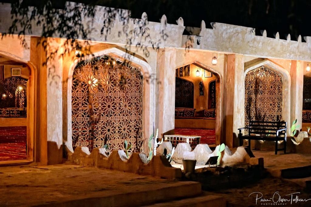 Arabian Oryx Camp  Facilities  Shared LoungeTV Area 2