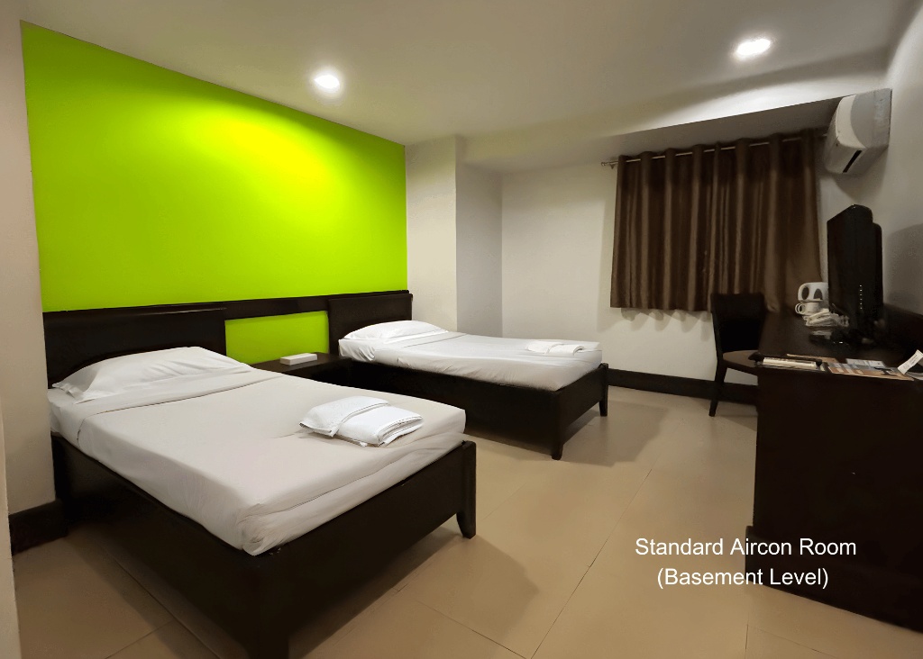 Citylight Hotel__rooms__Basement Room Bed_5