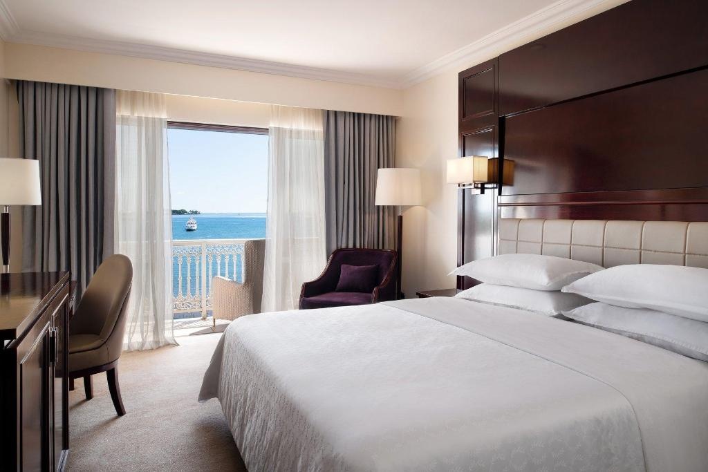 Sheraton Samoa Aggie Greys Hotel Bungalows  Rooms  Guest Room 1 King Harbor View Guestroom 9