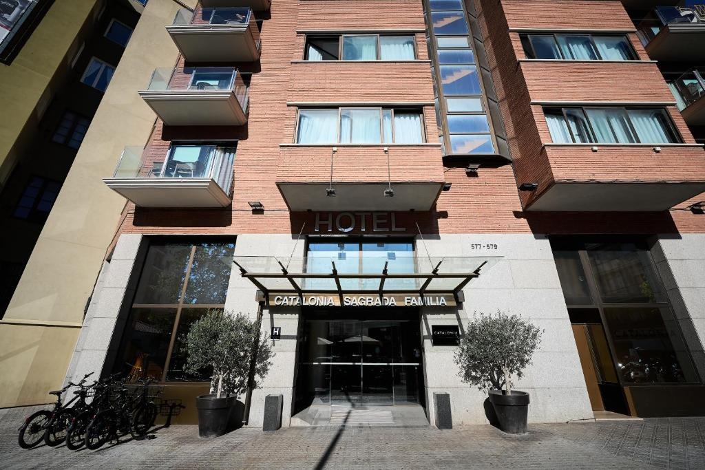 Catalonia Sagrada Familia Hotel  Property Views  Entrance 1