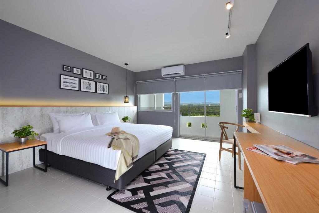 Ruenthip Residence PattayaroomsGuestroom1