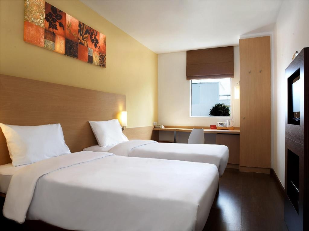 Ibis PattayaroomsStandard Twin Room Room Plan2