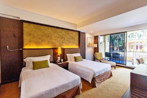 Dusit Thani PattayaroomsDeluxe Room Twin Room Plan12