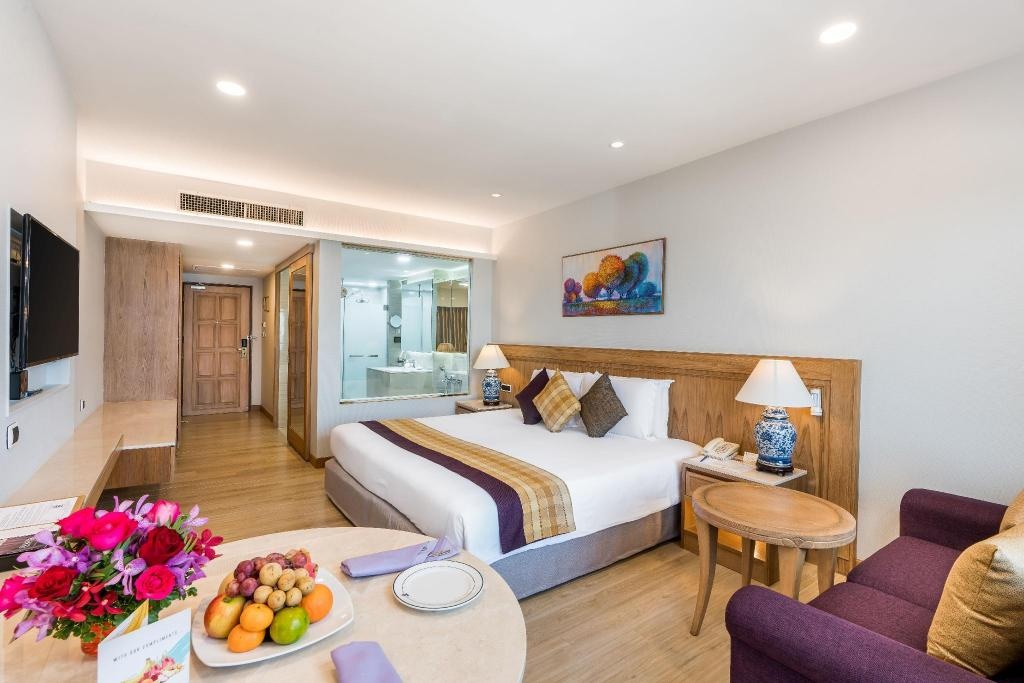 Royal Cliff Beach Hotel PattayaroomsOcean Deluxe Room Room Plan17