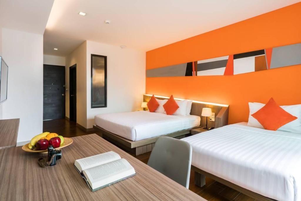 J Inspired Hotel PattayaroomsDeluxe Premier Triple Room Plan9