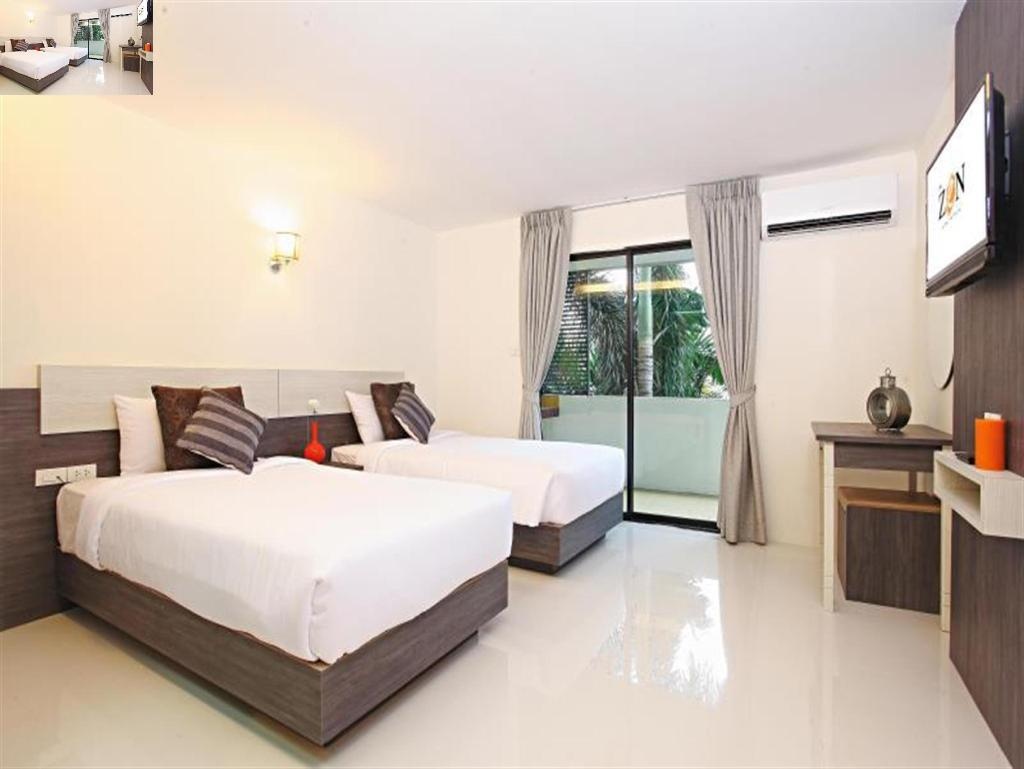 The Zen Hotel PattayaroomsDeluxe Room Guestroom2