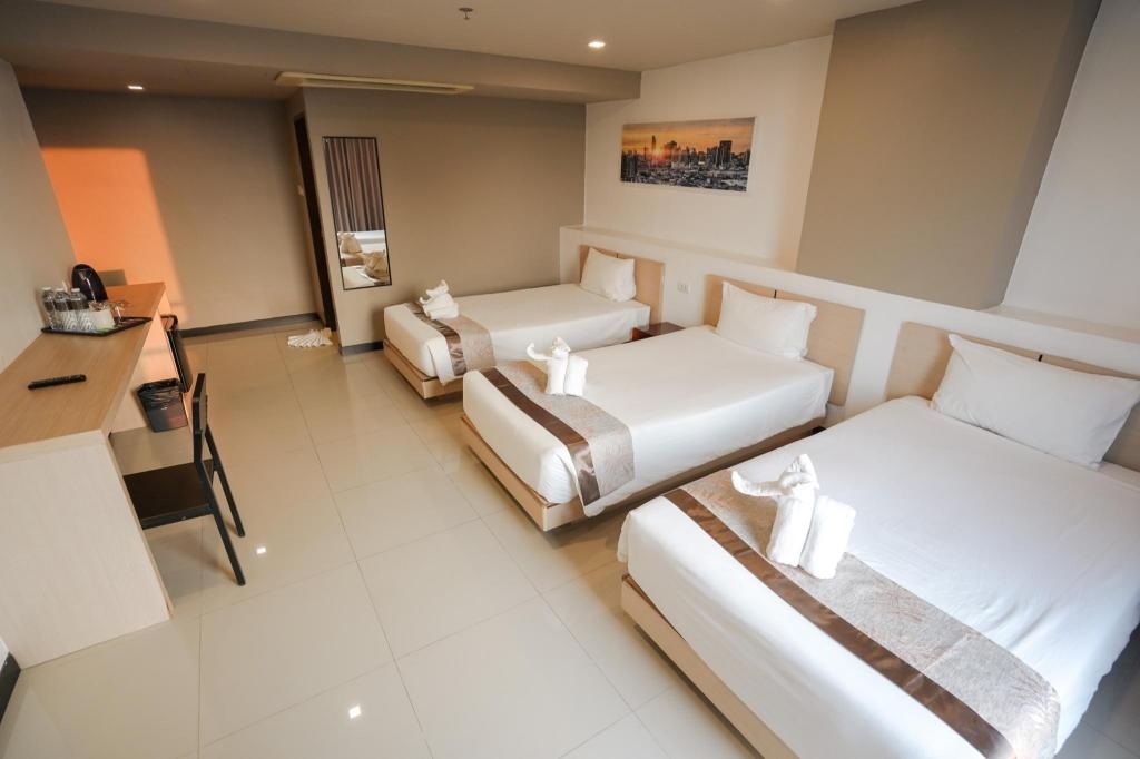 Beston Pattaya SHA Plus CertifiedroomsDeluxe Triple Bed9