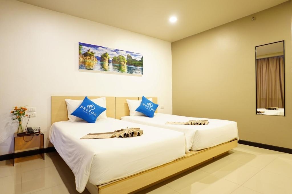 Beston Pattaya SHA Plus CertifiedroomsSuperior Pool View Bed13