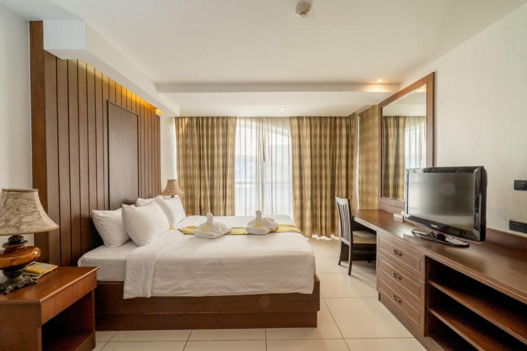 Baywalk ResidenceroomsFamily Suite Sea View Bed9