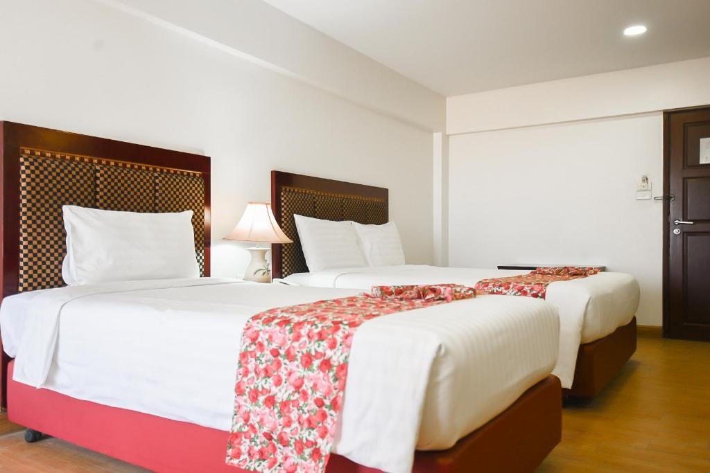 Pattaya Hiso HotelroomsSuperior Twin Room Room Plan7