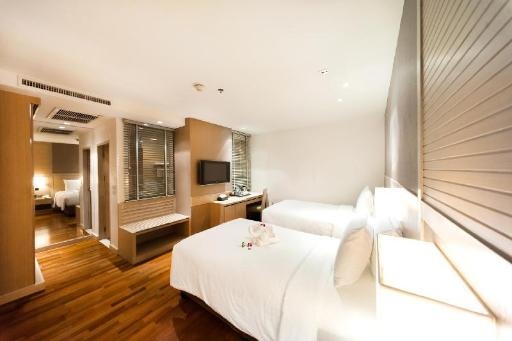 Signature Pattayarooms2 Bedroom Suite Bed7