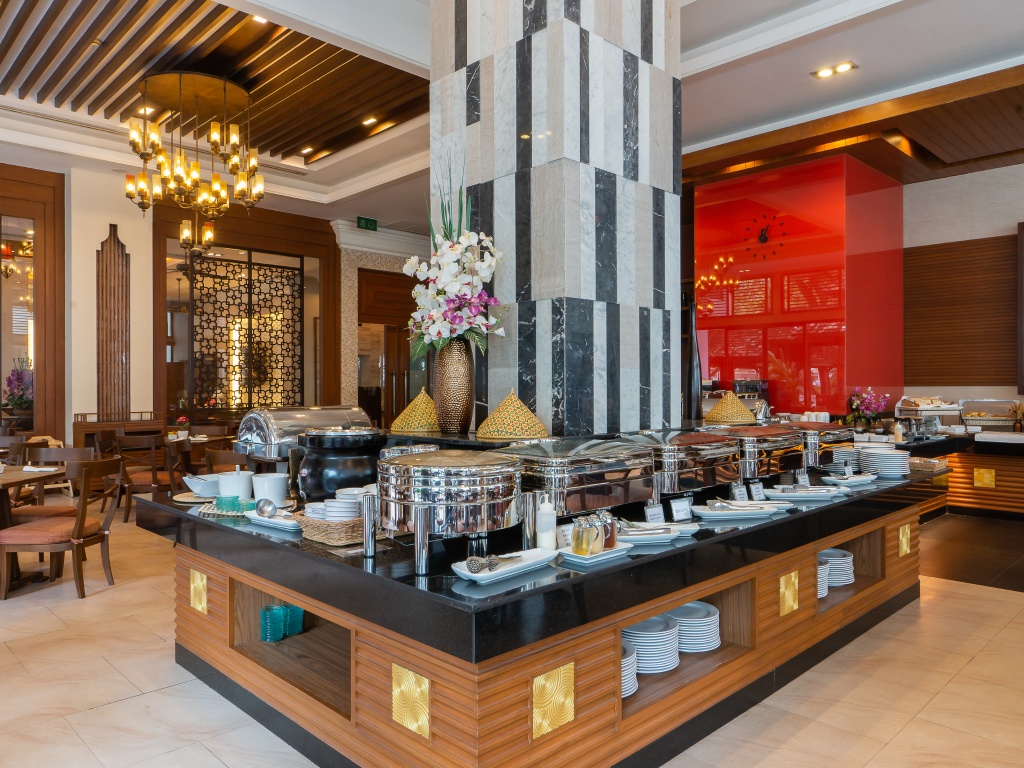 Cosy Beach HoteldiningBuffet1