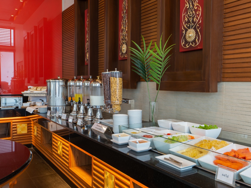 Cosy Beach HoteldiningBuffet3
