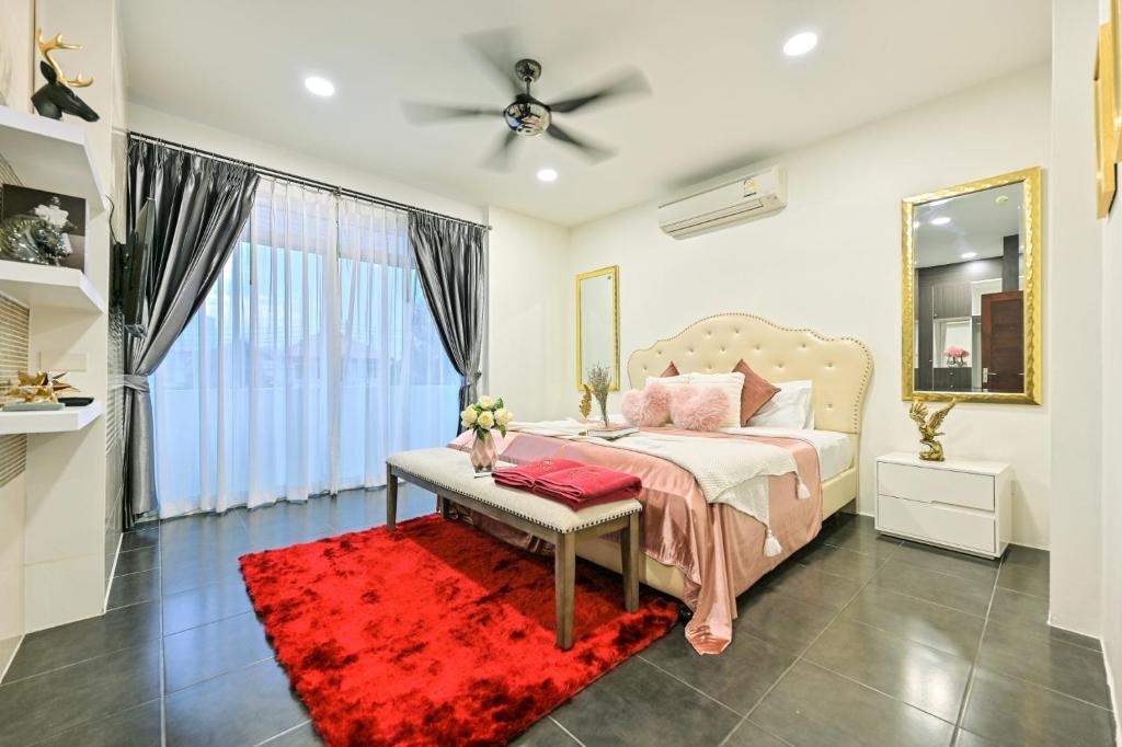 Exquisite 4bd 4 Bth Villa With Pool Central Pattayaroomsrooms Image 44