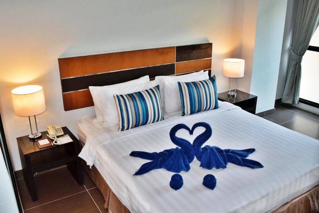 Vogue PattayaroomsFamily Suite Room Plan15