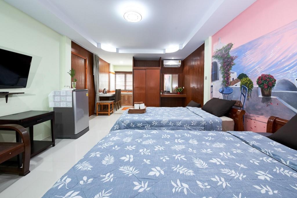 Suan Palm ResortroomsTriple Room 3 Beds Bedroom5