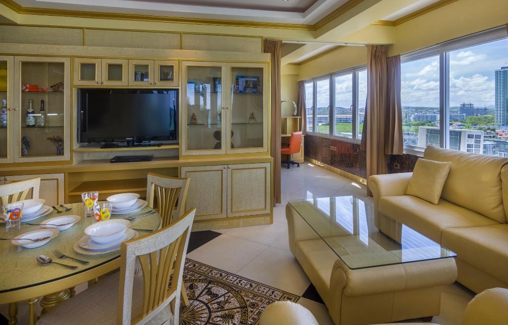 Golden Jomtien Beach Apartment 66 M2 Sea View SHA Extra Plusroomsrooms Image 22