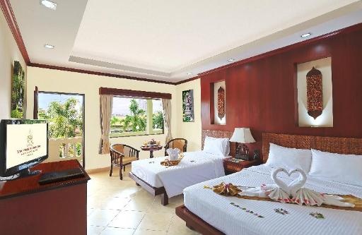 Thai Garden Resort PattayaroomsSuperior Room Room Plan5