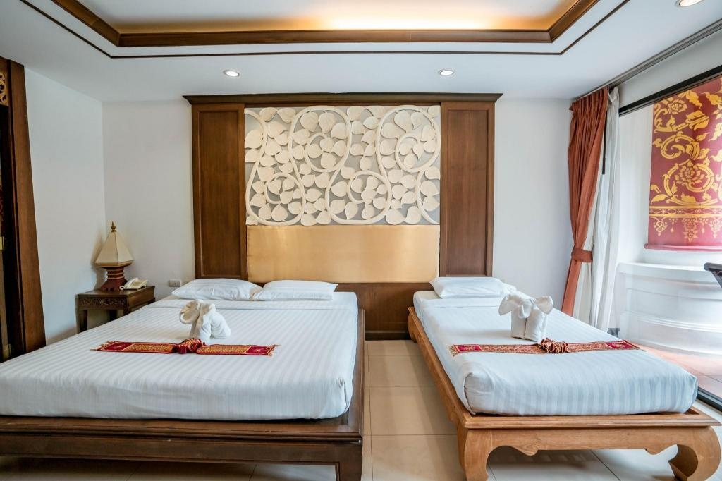 Kasalong ResortroomsDeluxe Room Balcony Bed12