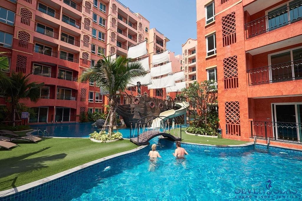 Seven Seas Condo Pattaya 1 Bed By TikfacilitiesSwimming Pool1